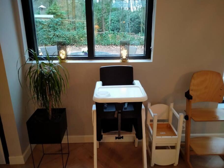 Kindvriendelijke Bungalow In Het Bos Bij Zwemmeer. Vilsteren Zewnętrze zdjęcie